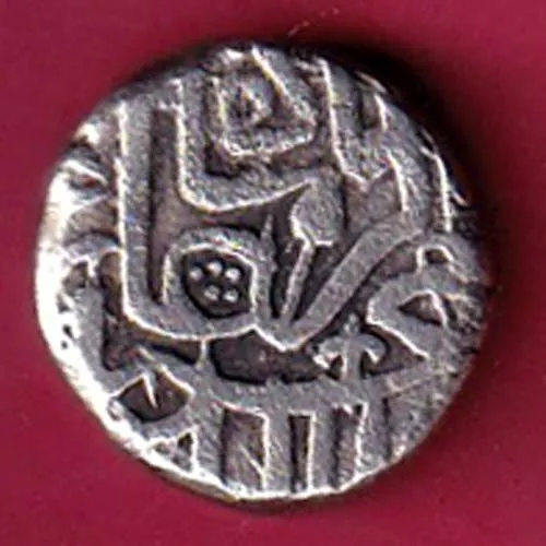 mughals akbar mahmudi silver coin sk 927