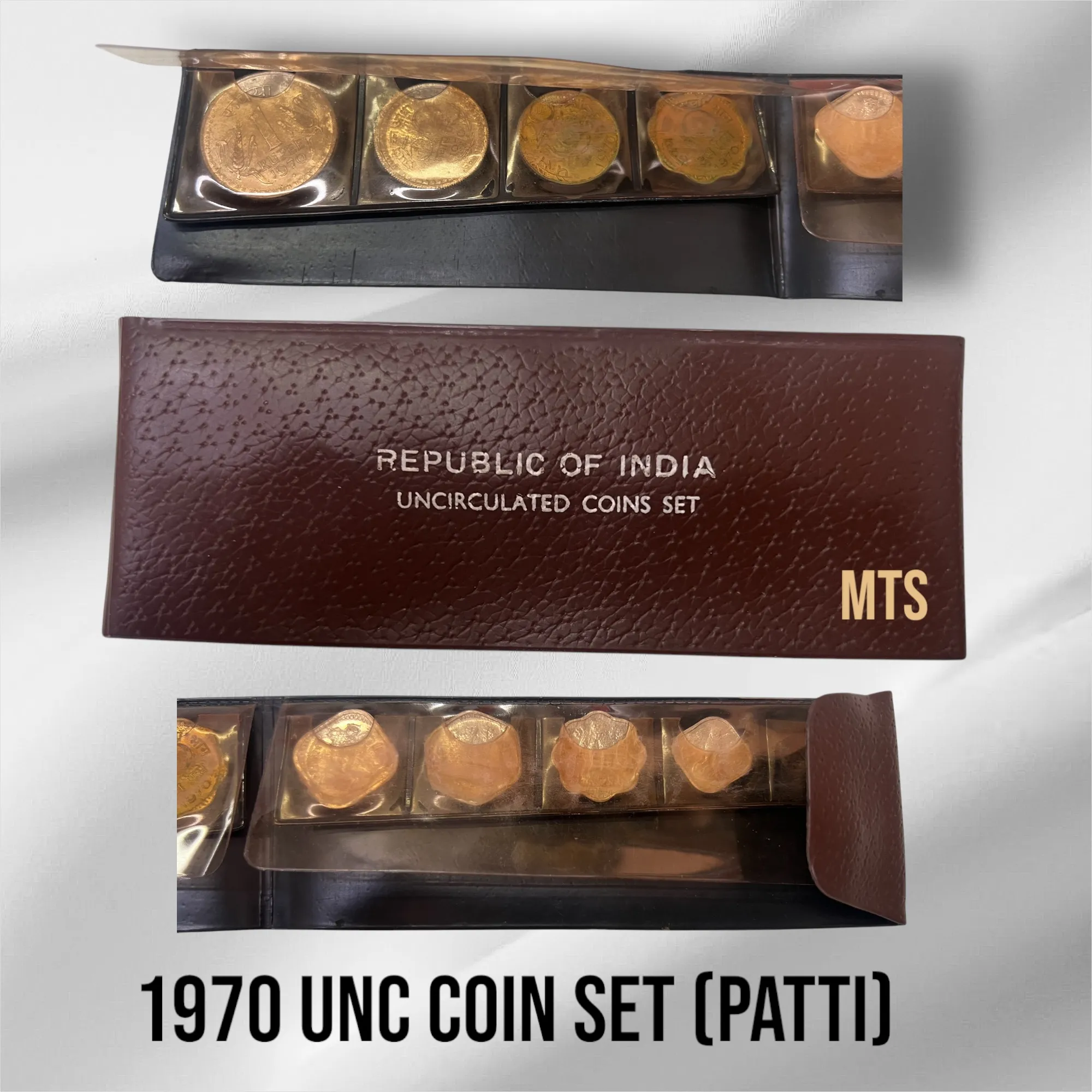 1970 Unc Coin set patti