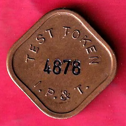 Token Test Token I P And T No  4878 sk 1206