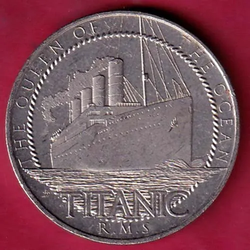 the queen of the ocean titanic elizabeth ii d g regina gibraltar 2022 one crown coin sk 1273