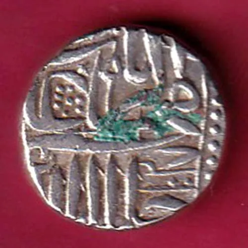 MUGHALS MOHD   AKBAR MAHMUDI SILVER COIN SK 1314