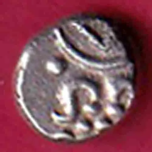 Travan Core State Rajaram Verma iv Silver Chukram Coin sk 1626