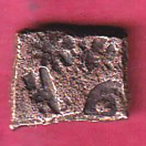 Ancient Cetral India CopperPunch Mark Ujjainy Symbols On Coin sk 1673