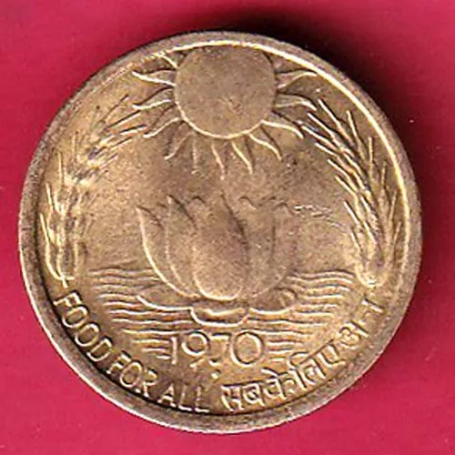 unc Republic 1970 Food For All 20 Pisa Coin sk 1770